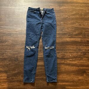 Women's Forever 21 Los Angeles Casual Blue Skinny Jeans Size 28